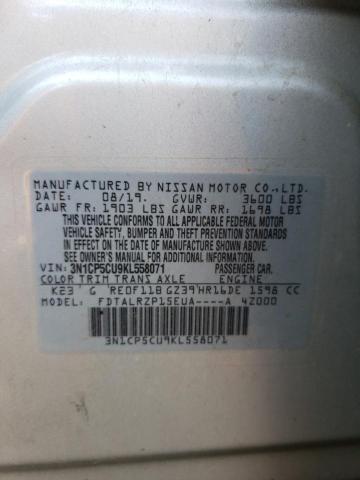 2019 NISSAN KICKS S - 3N1CP5CU9KL558071
