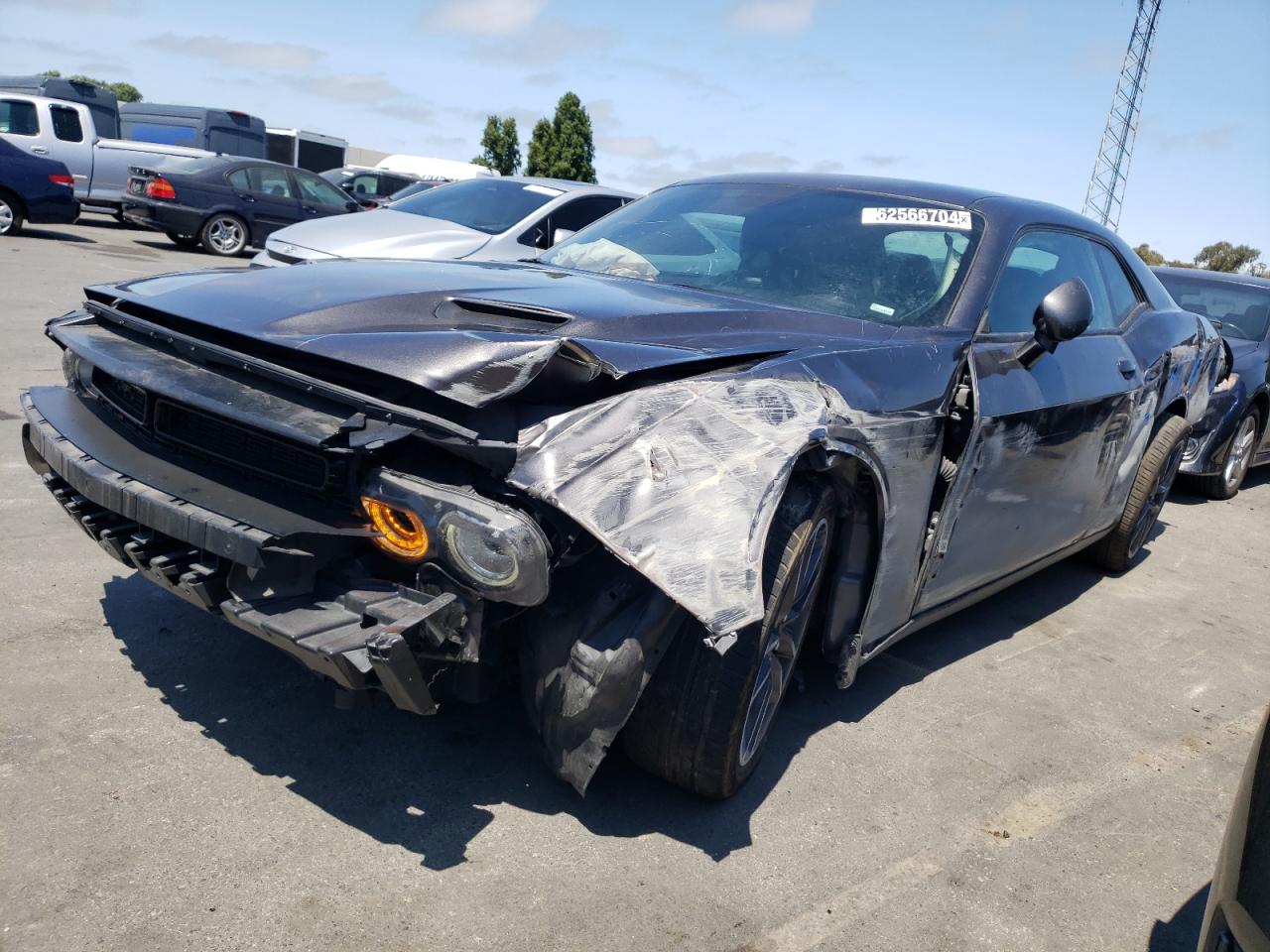 2021 Dodge Challenger Sxt vin: 2C3CDZGG3MH611266