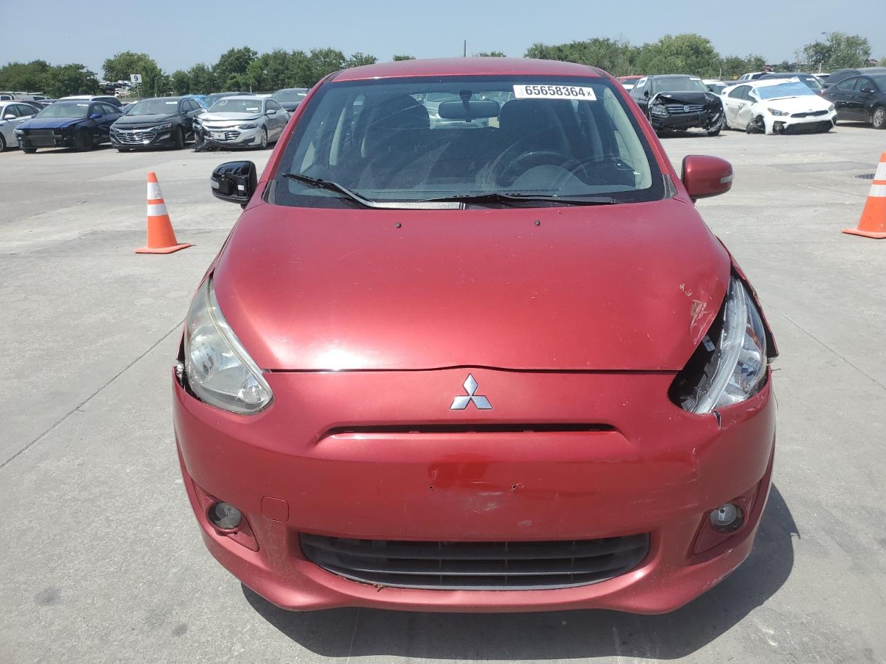 Lot #2894745831 2015 MITSUBISHI MIRAGE ES