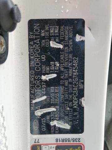 2016 KIA SPORTAGE E - KNDPC3AC2G7845482