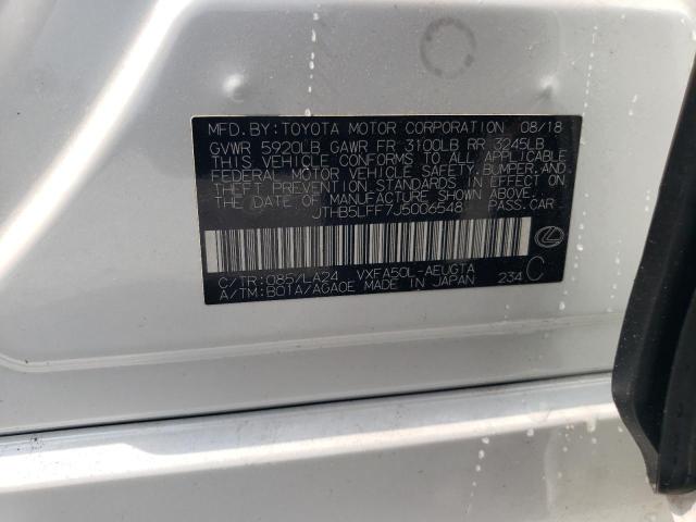 2018 LEXUS LS 500 JTHB5LFF7J5006548
