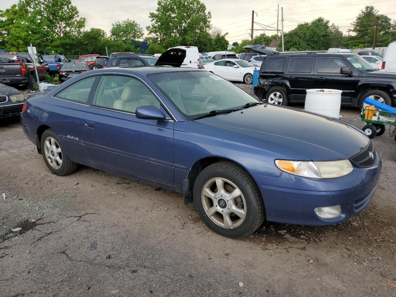 Lot #2952821770 1999 TOYOTA CAMRY SOLA