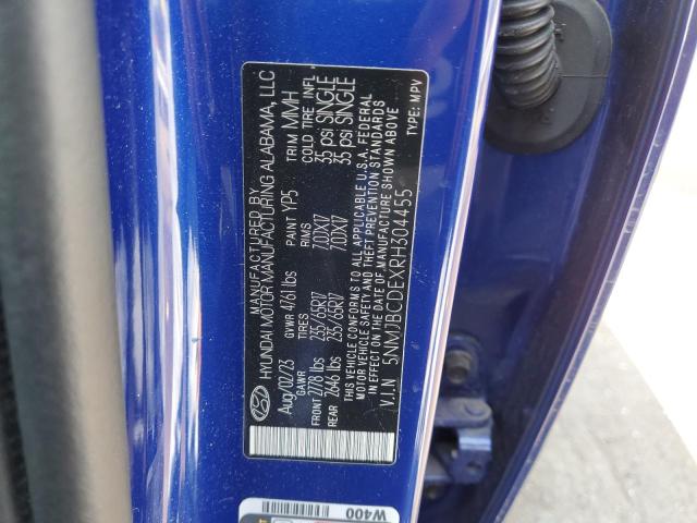 2024 HYUNDAI TUCSON SEL - 5NMJBCDEXRH304455