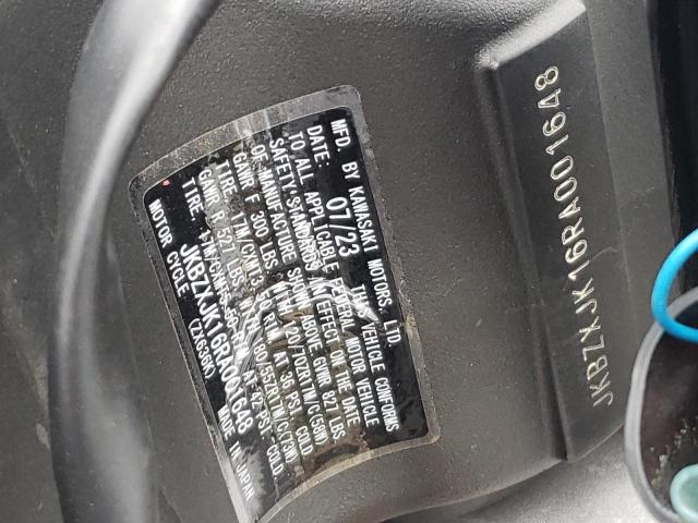 2024 KAWASAKI ZX636 K - JKBZXJK16RA001648