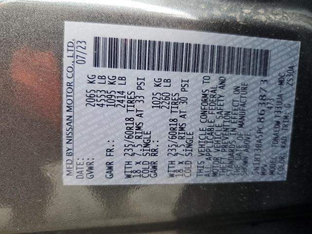 2023 NISSAN ROGUE SV - 5N1BT3BA5PC863873