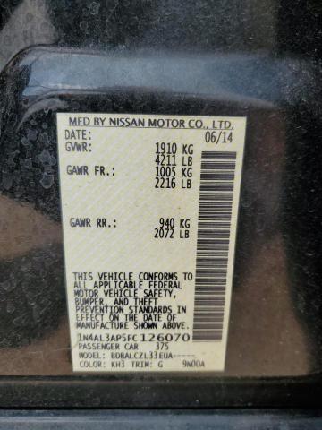 2015 NISSAN ALTIMA 2.5 - 1N4AL3AP5FC126070