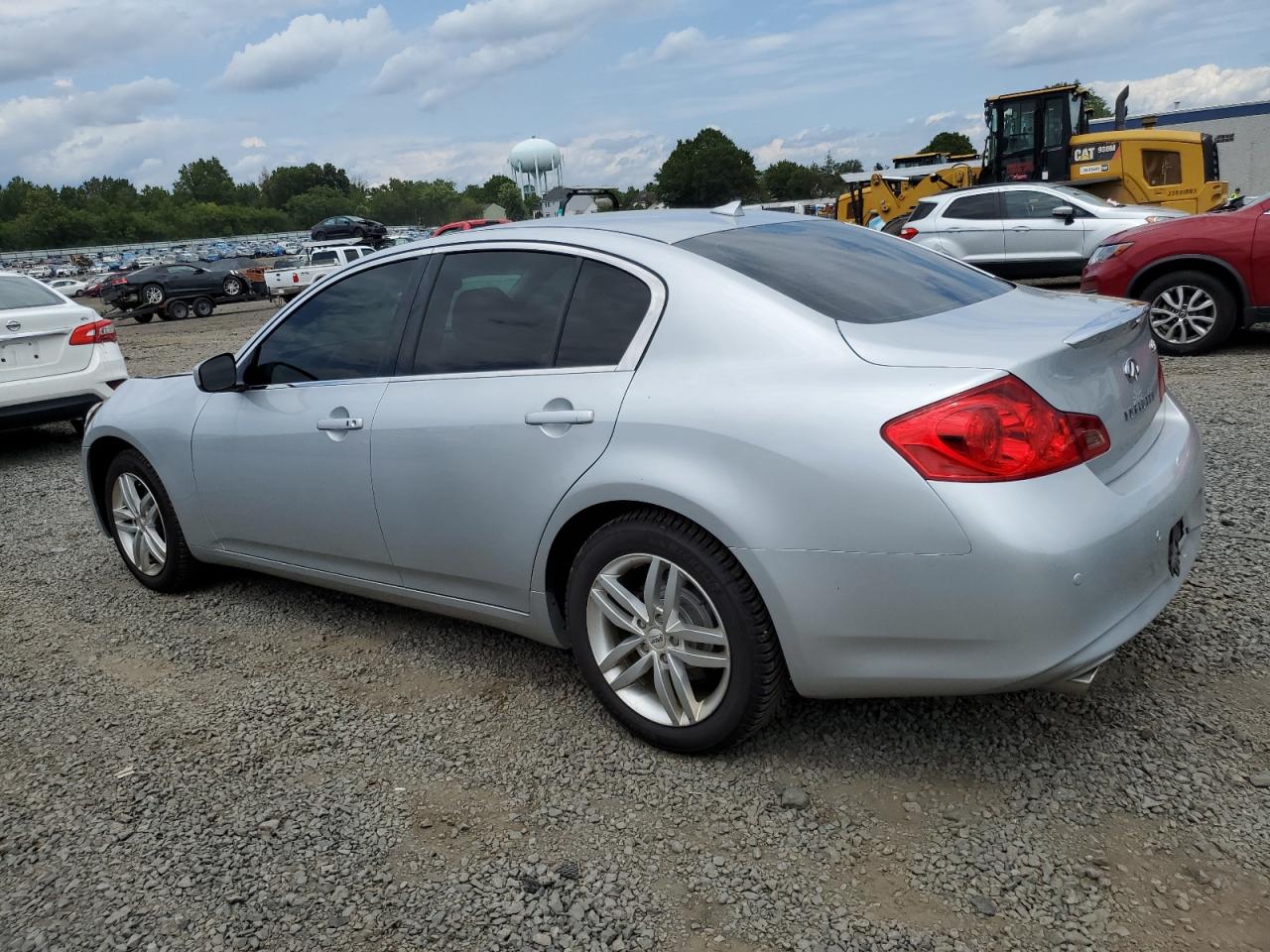 INFINITI G37 2013 silver  gas JN1CV6AR1DM358109 photo #3