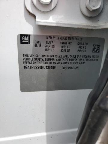2017 BUICK LACROSSE E - 1G4ZP5SS0HU136109