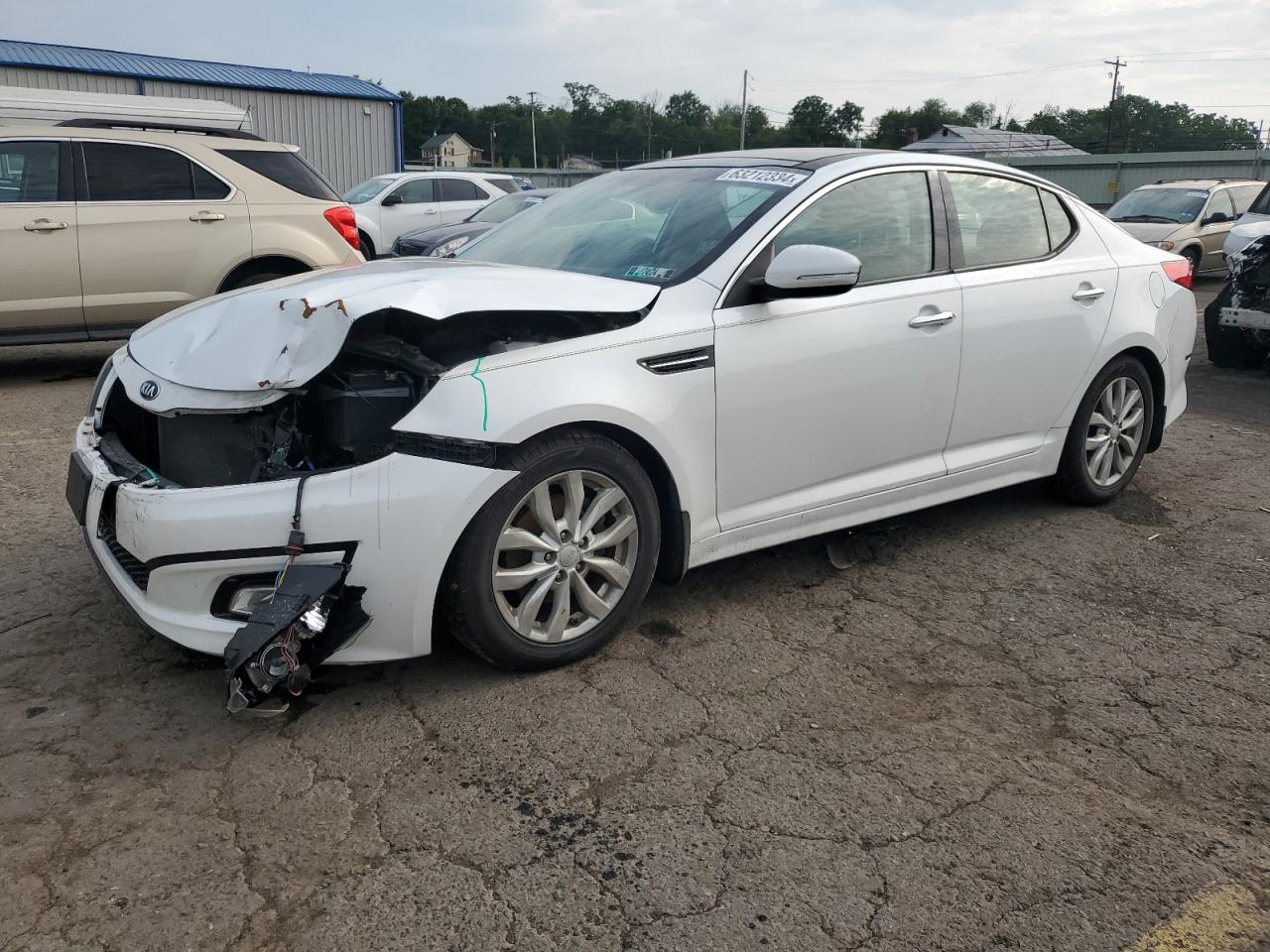 2015 Kia Optima Ex vin: 5XXGN4A7XFG456419