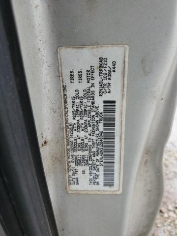 2001 Toyota Tacoma VIN: 5TENL42N51Z848342 Lot: 61761214