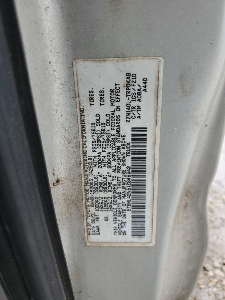 5TENL42N51Z848342 2001 Toyota Tacoma