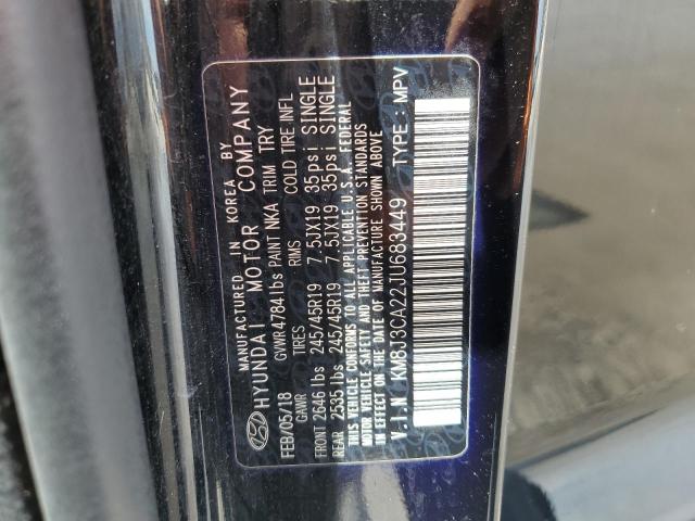 2018 HYUNDAI TUCSON VAL - KM8J3CA22JU683449