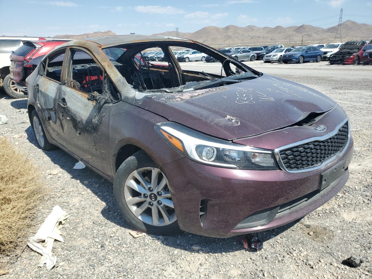 Lot #2902161950 2017 KIA FORTE LX