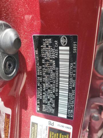 2016 TOYOTA CAMRY LE - 4T1BF1FKXGU596030