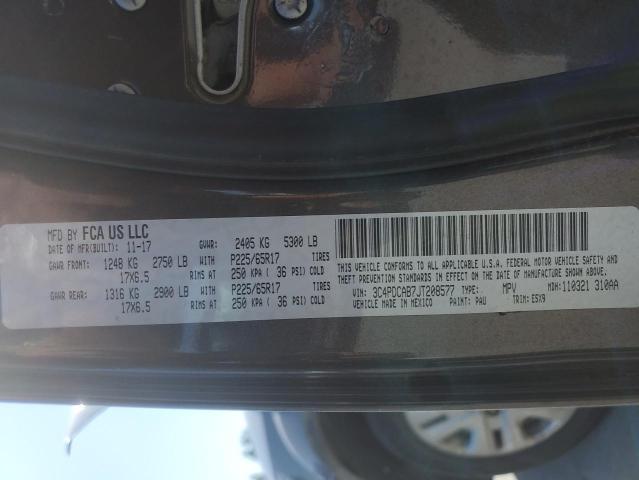 2018 DODGE JOURNEY SE - 3C4PDCAB7JT208577