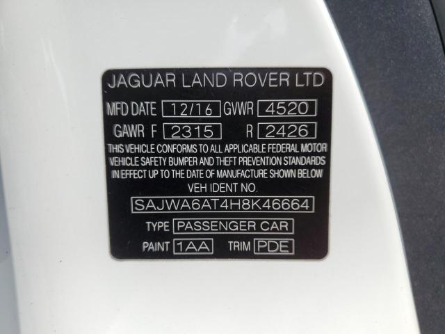 2017 JAGUAR F-TYPE - SAJWA6AT4H8K46664