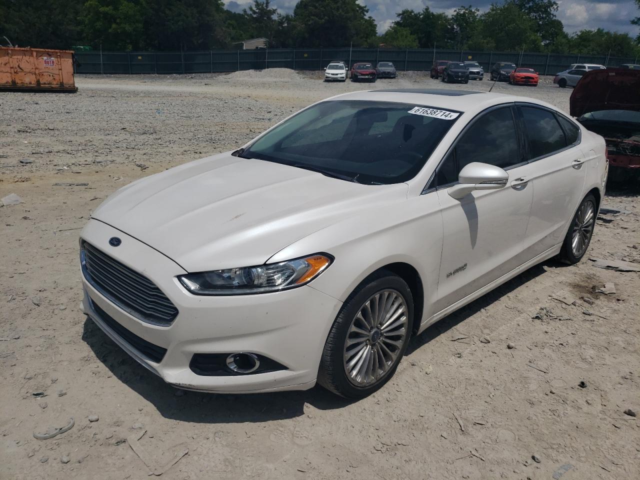 3FA6P0RU9DR277737 2013 Ford Fusion Titanium Hev