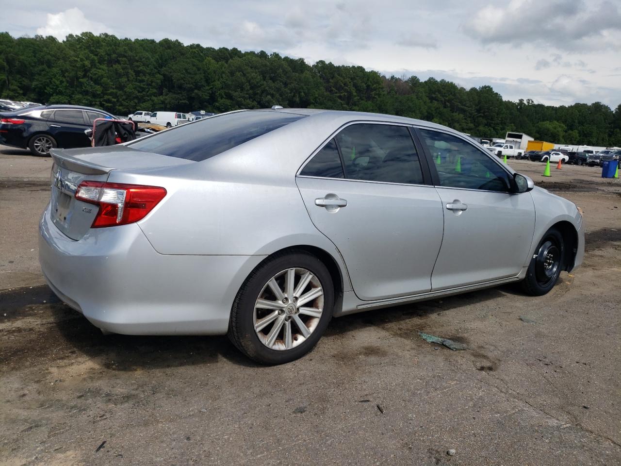 TOYOTA CAMRY BASE 2012 silver  gas 4T4BF1FK7CR268869 photo #4