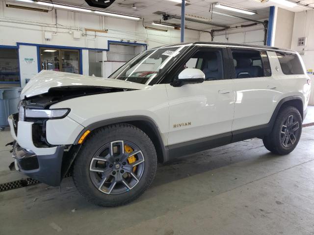 RIVIAN R1S ADVENT 2023 white  electric 7PDSGABA4PN015347 photo #1