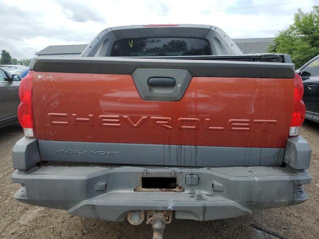 2002 Chevrolet Avalanche K1500 VIN: 3GNEK13T72G241880 Lot: 60278084