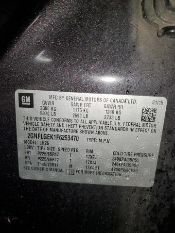 VIN 2GNFLGEK1F6253470 2015 CHEVROLET EQUINOX no.13