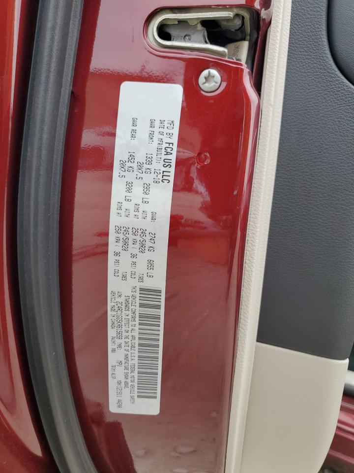 2C4RC1GG5KR615658 2019 Chrysler Pacifica Limited