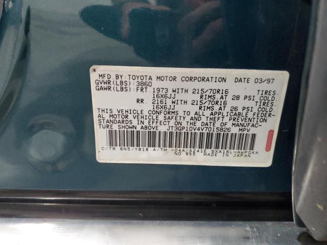 1997 Toyota Rav4 VIN: JT3GP10V4V7015826 Lot: 60938654