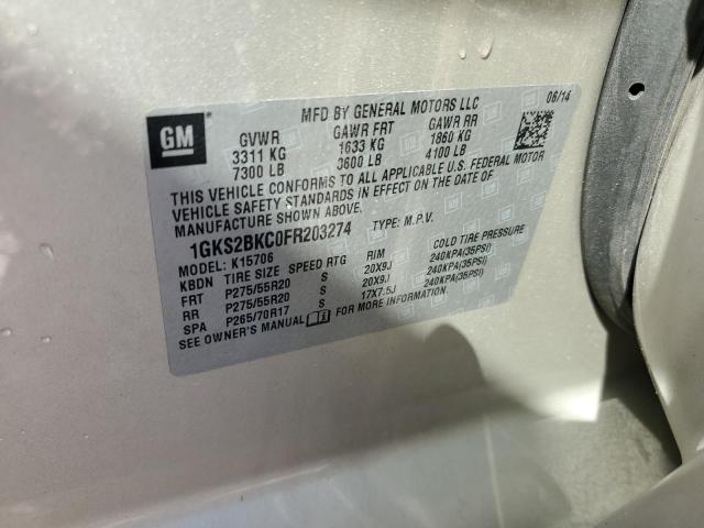 2015 GMC YUKON SLT - 1GKS2BKC0FR203274