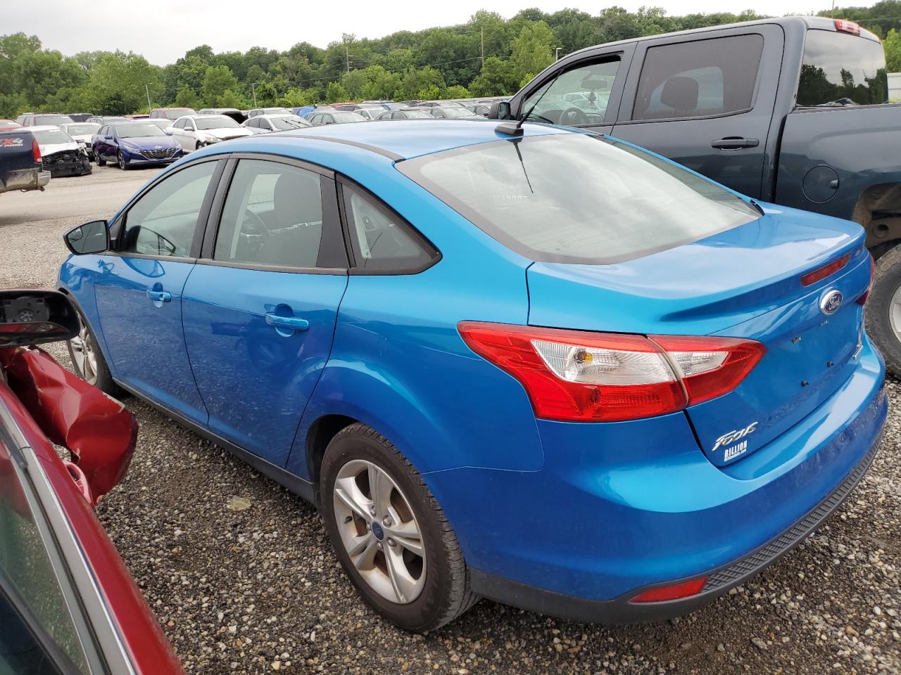 2014 Ford Focus Se vin: 1FADP3F29EL368244