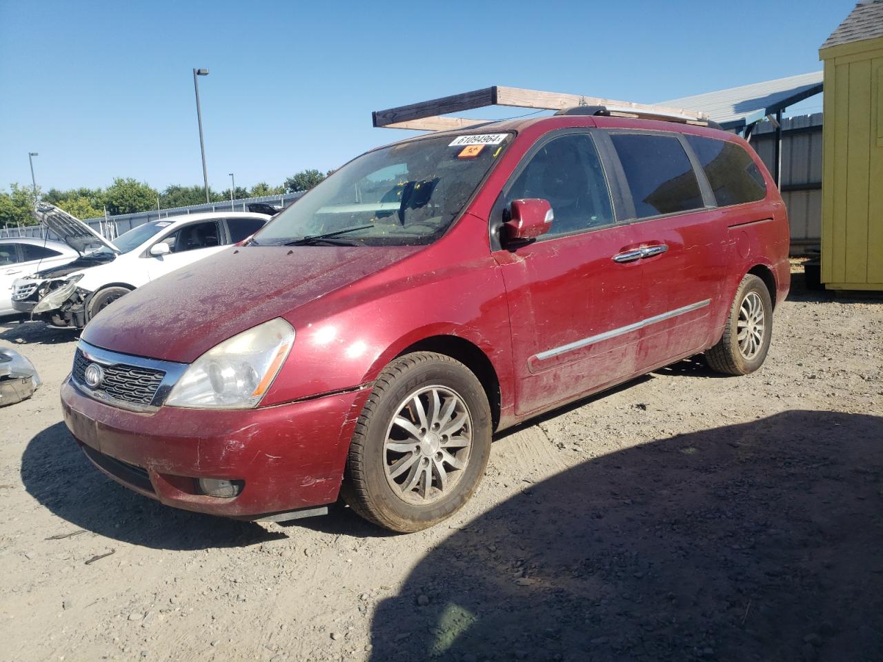 2012 Kia Sedona Ex vin: KNDMH4C77C6432712