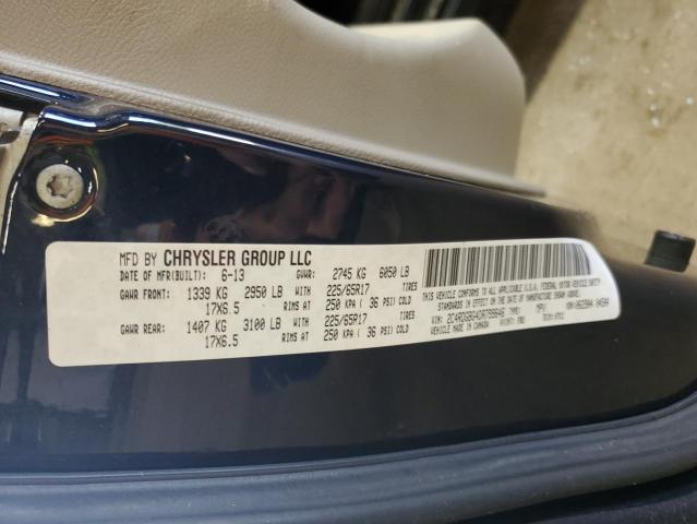 2013 Dodge Grand Caravan Se VIN: 2C4RDGBG4DR799646 Lot: 61445584