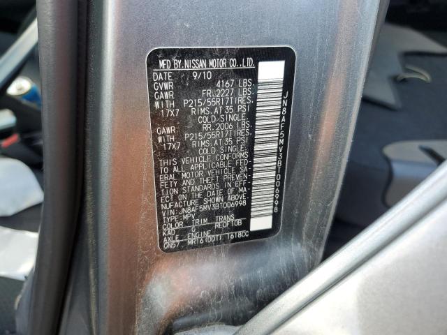 2011 Nissan Juke S VIN: JN8AF5MV3BT006998 Lot: 62878684