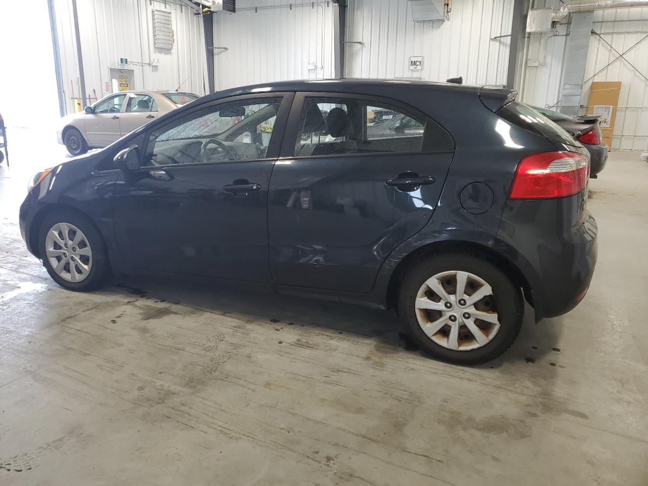 2014 Kia Rio Lx vin: KNADM5A38E6906071