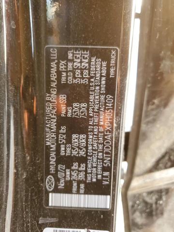 2023 HYUNDAI SANTA CRUZ - 5NTJDDAFXPH051409