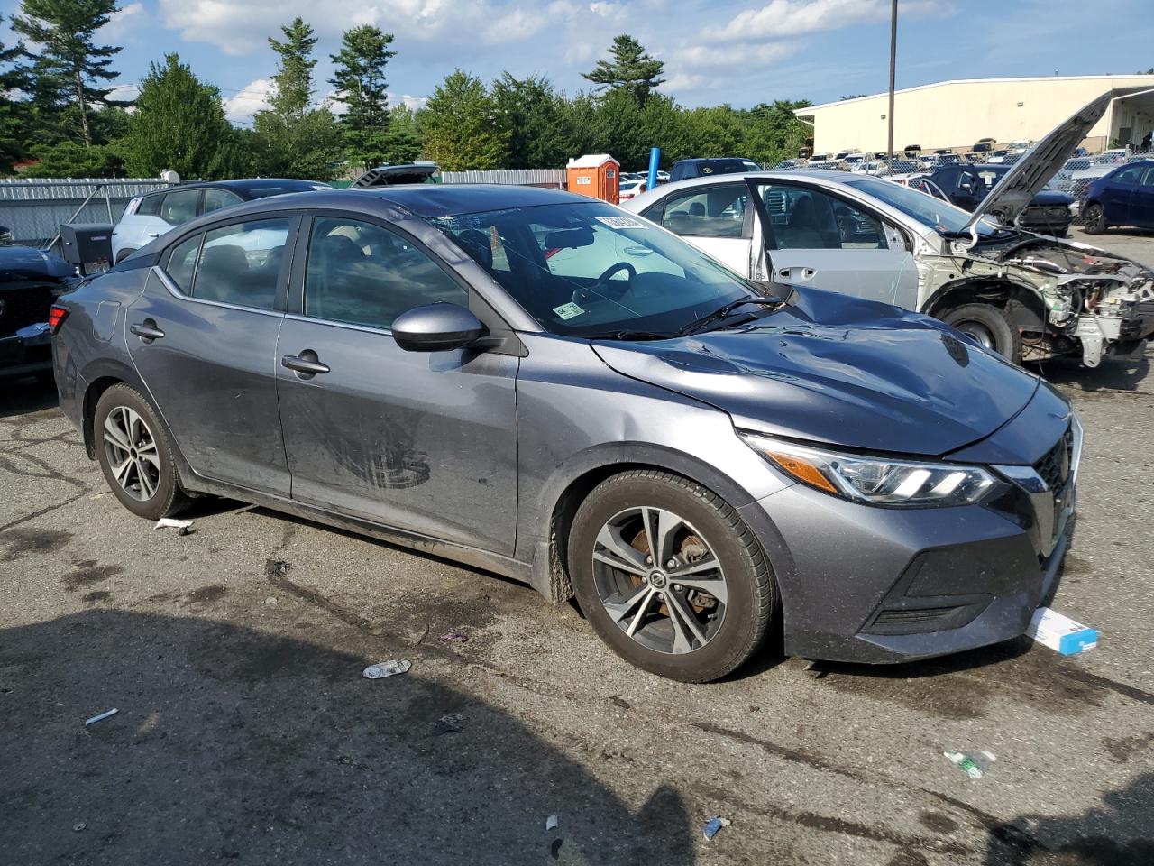 Lot #2823765854 2021 NISSAN SENTRA SV