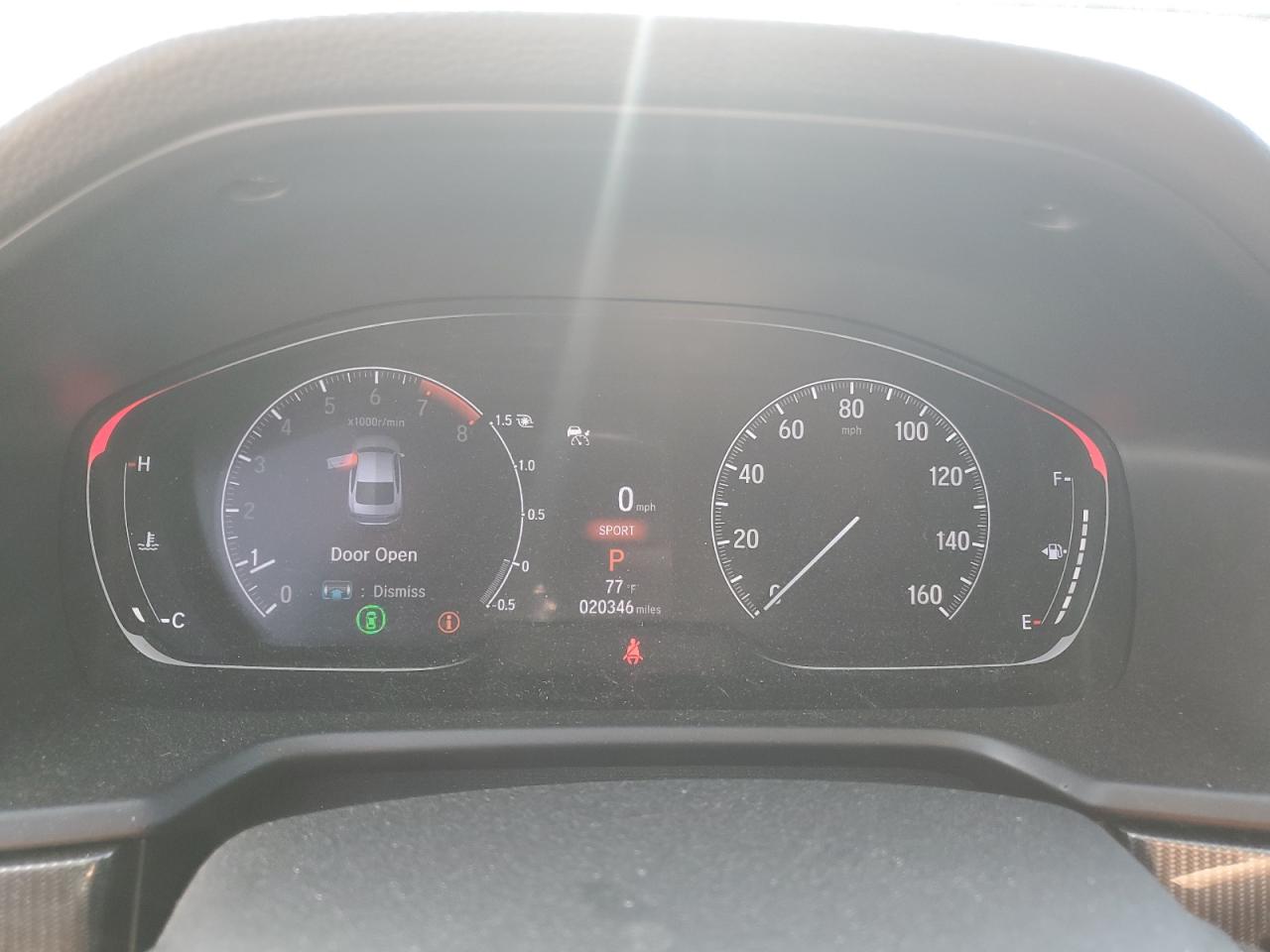 1HGCV2F31MA007455 2021 Honda Accord Sport