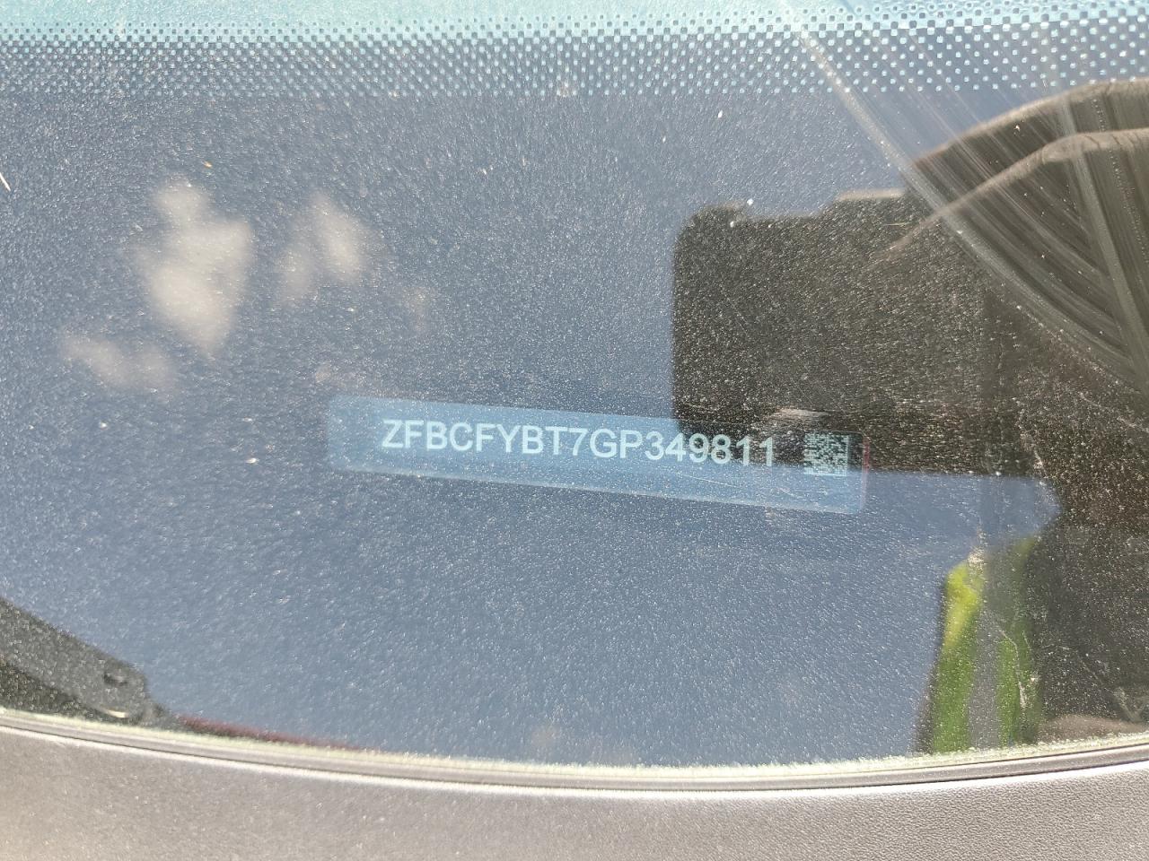 ZFBCFYBT7GP349811 2016 Fiat 500X Easy