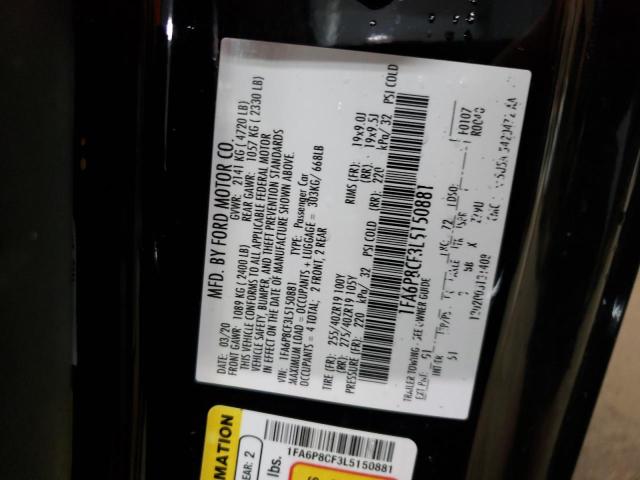 2020 FORD MUSTANG GT - 1FA6P8CF3L5150881