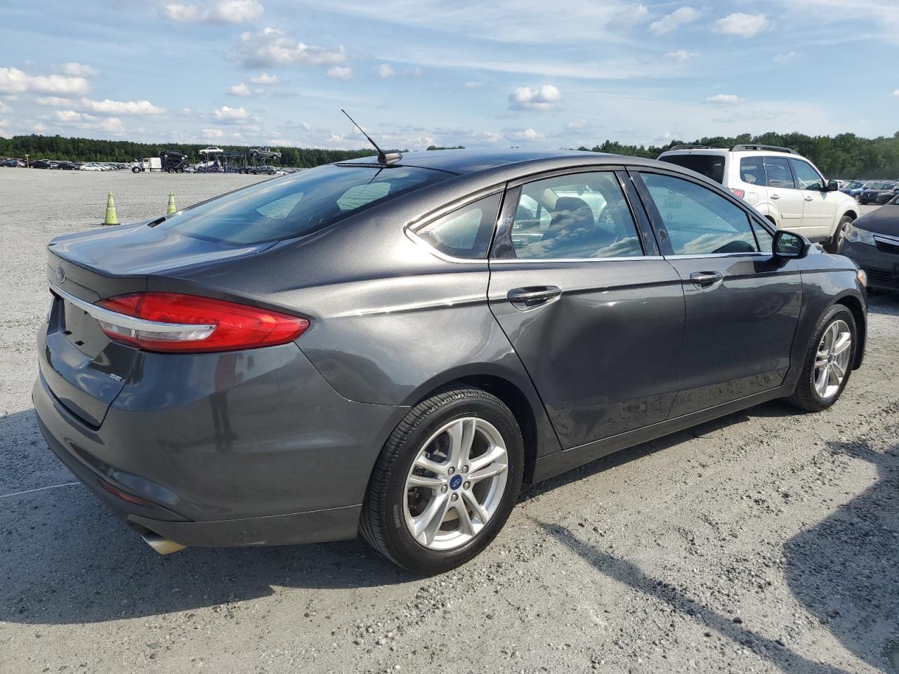 2018 Ford Fusion Se vin: 3FA6P0H74JR278401