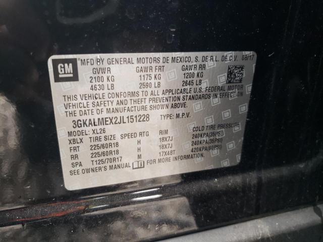 VIN 3GKALMEX2JL151228 2018 GMC Terrain, Sle no.13