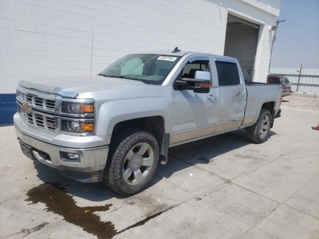 CHEVROLET SILVERADO 2015 silver  gas 3GCUKSEJ6FG462642 photo #1