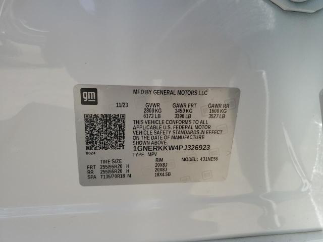 2023 CHEVROLET TRAVERSE P - 1GNERKKW4PJ326923