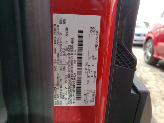 2015 FORD TRANSIT T- - 1FTYR3XG4FKA36624