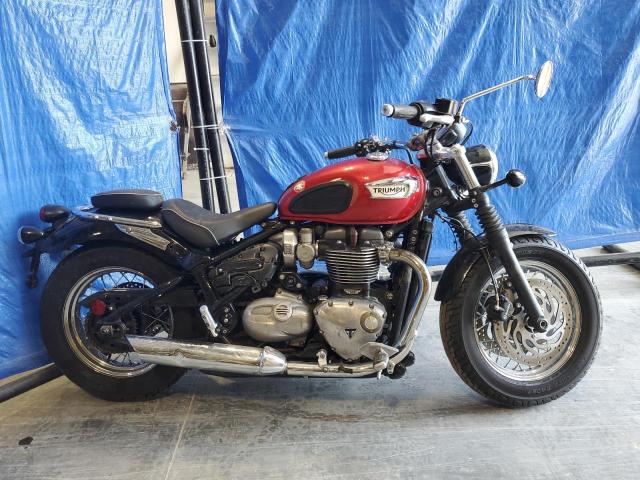 TRIUMPH MOTORCYCLE BONNEVILLE 2018 red  gas SMTD46HL3JT867319 photo #1