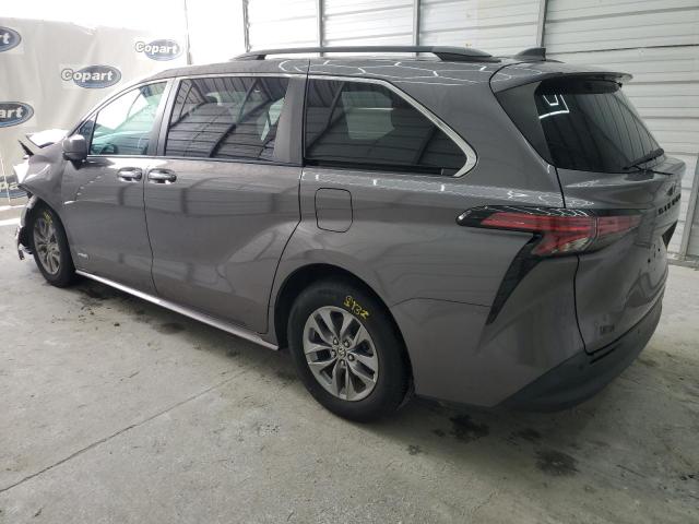 2021 TOYOTA SIENNA XLE - 5TDYRKEC9MS017440