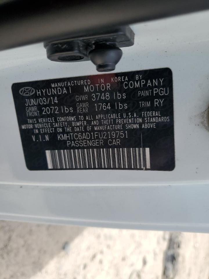 KMHTC6AD1FU219751 2015 Hyundai Veloster