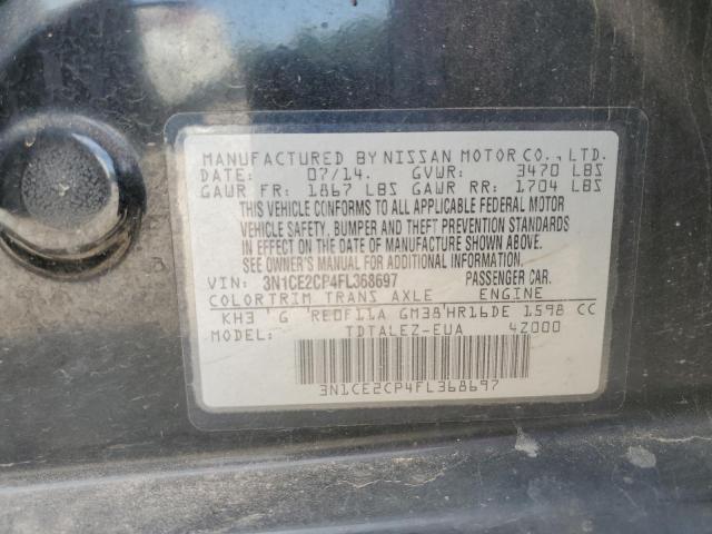 2015 NISSAN VERSA NOTE - 3N1CE2CP4FL368697