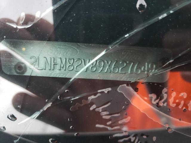 2009 Lincoln Town Car Signature Limited VIN: 2LNHM82V89X627649 Lot: 61492204