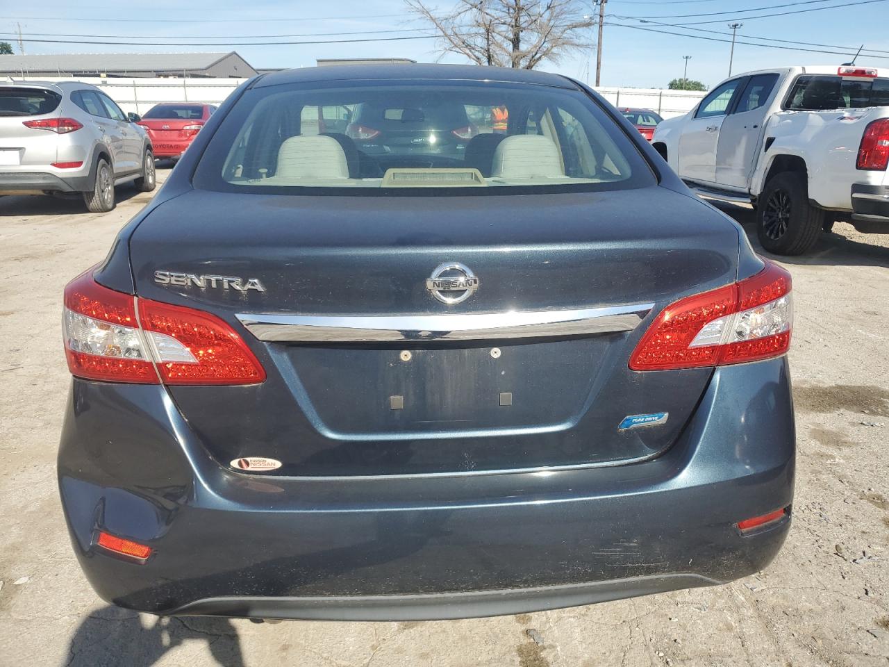 2013 Nissan Sentra S vin: 3N1AB7AP7DL728395