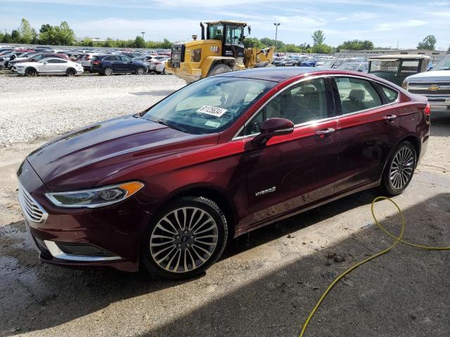 VIN 3FA6P0LUXJR114471 2018 Ford Fusion, Se Hybrid no.1